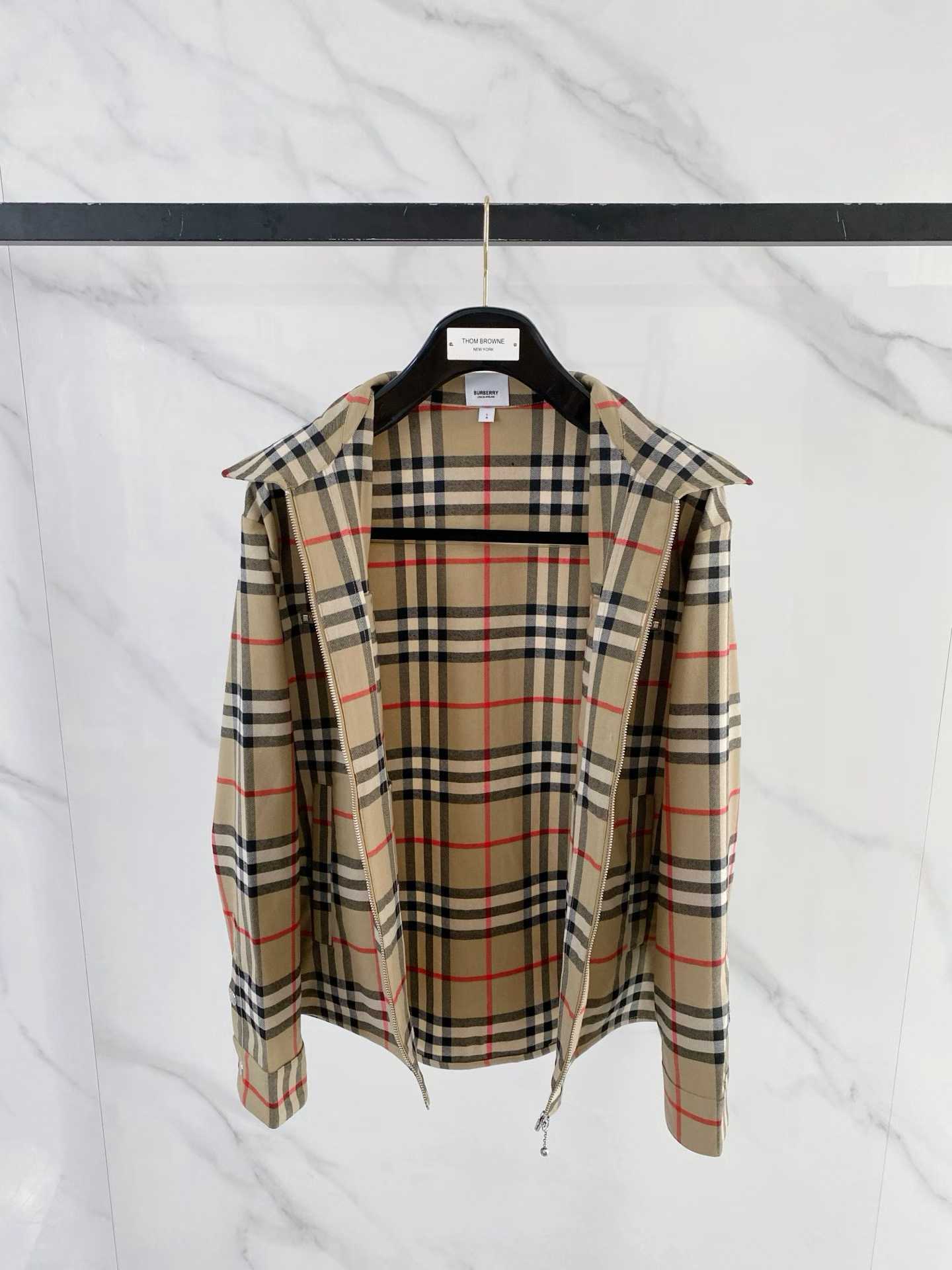 Burberry Vintage Check zip-up jacket