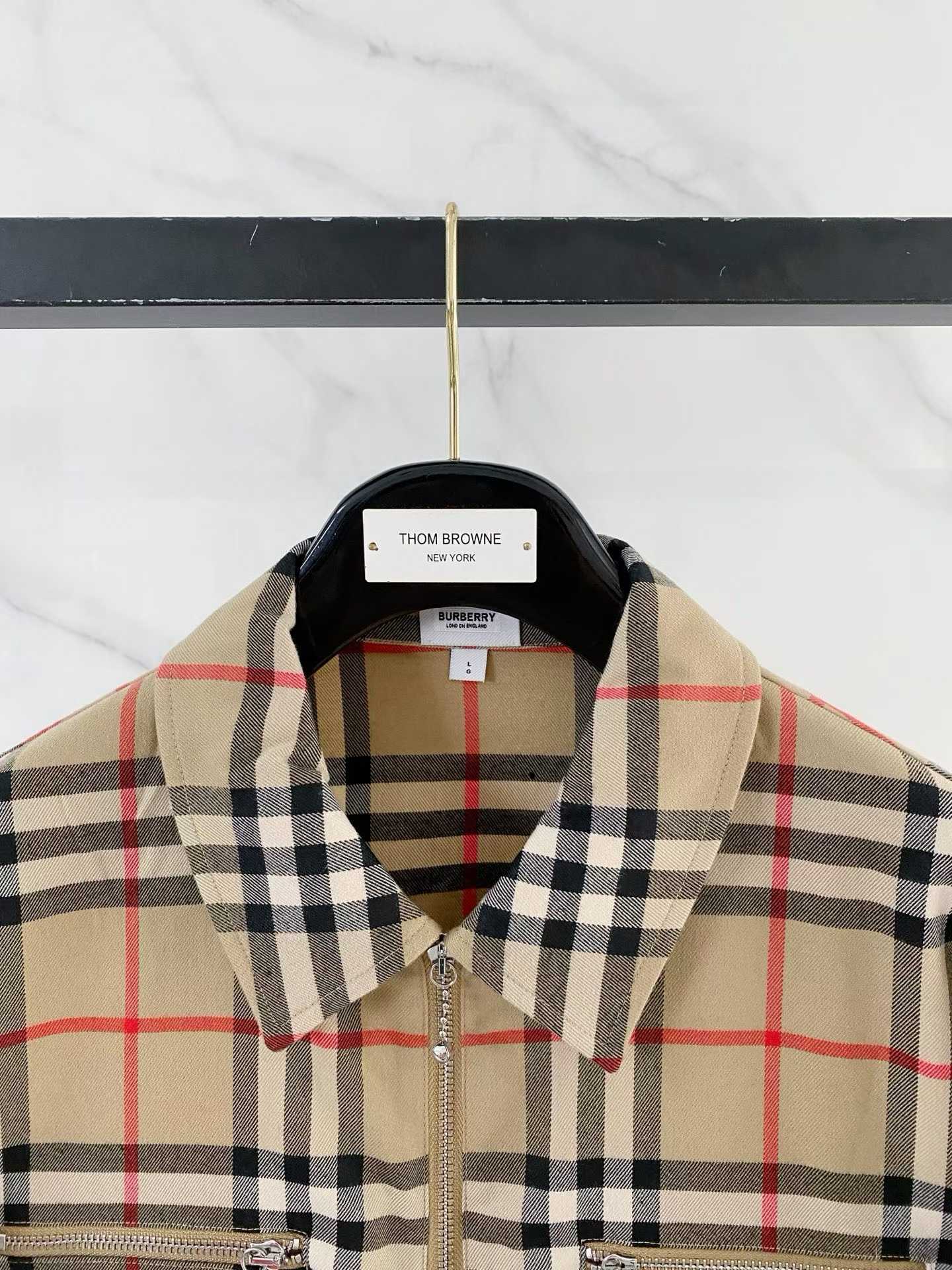 Burberry Vintage Check zip-up jacket