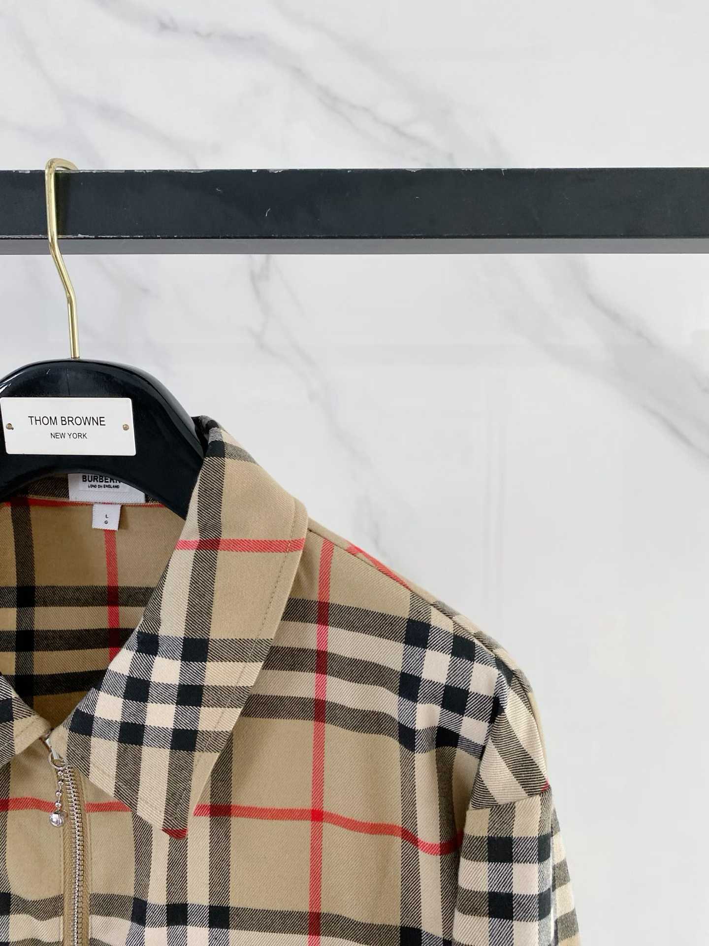Burberry Vintage Check zip-up jacket