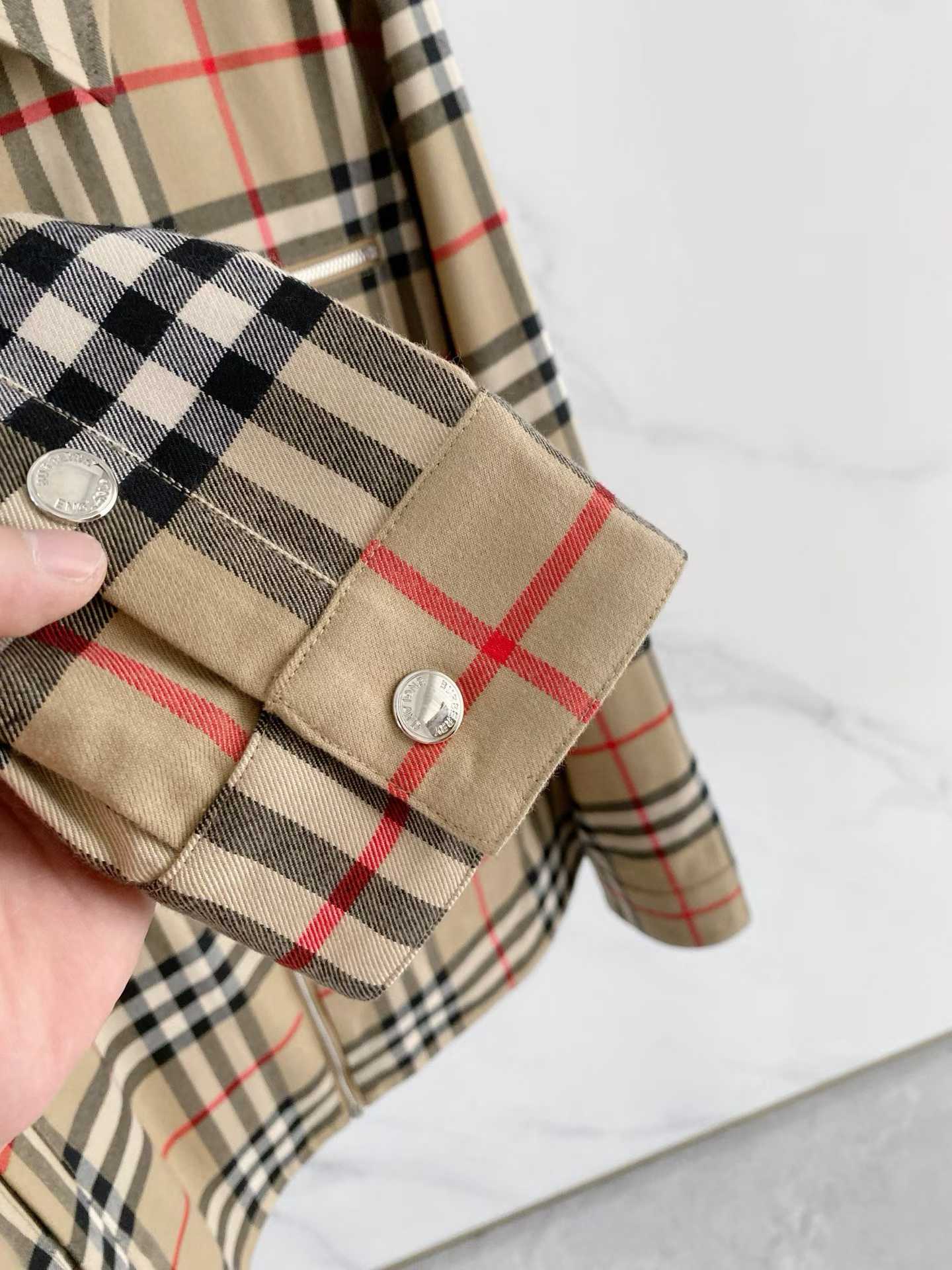 Burberry Vintage Check zip-up jacket