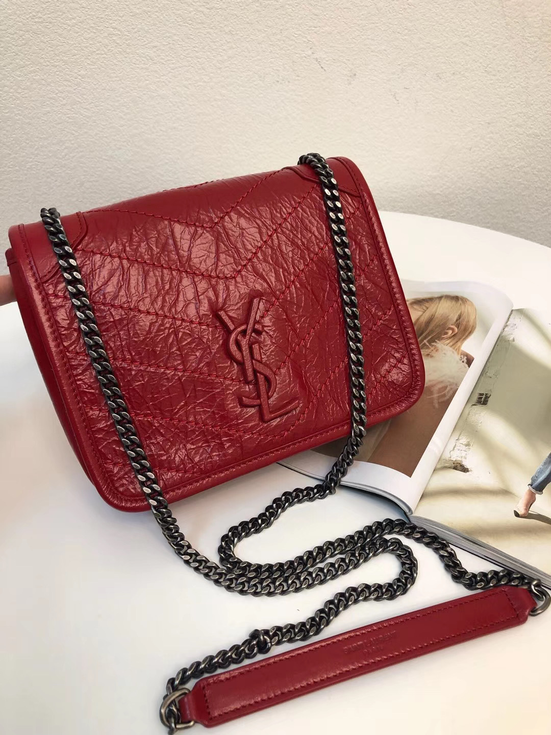 Saint Laurent Niki Chain Wallet or Niki Baby Shoulder Bag