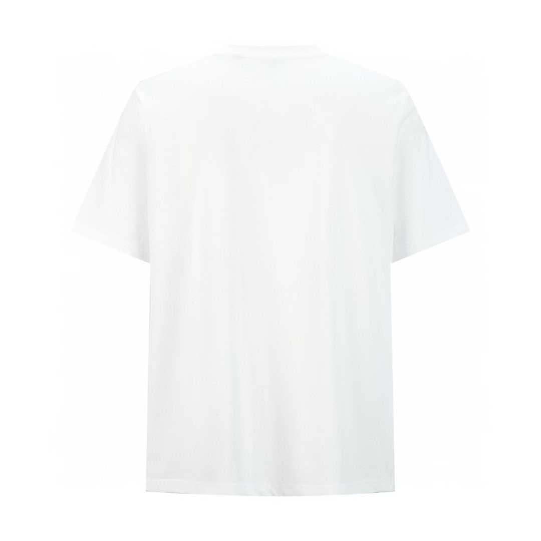 Burberry EKD Cotton T-shirt featuring embroidered logo and Equestrian Knight Design