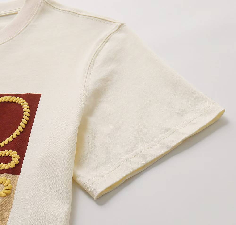 Loewe Anagram T-shirt featuring a rope-inspired logo design