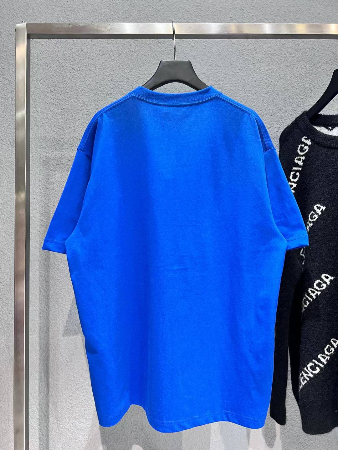balenciaga t-shirt Blue
