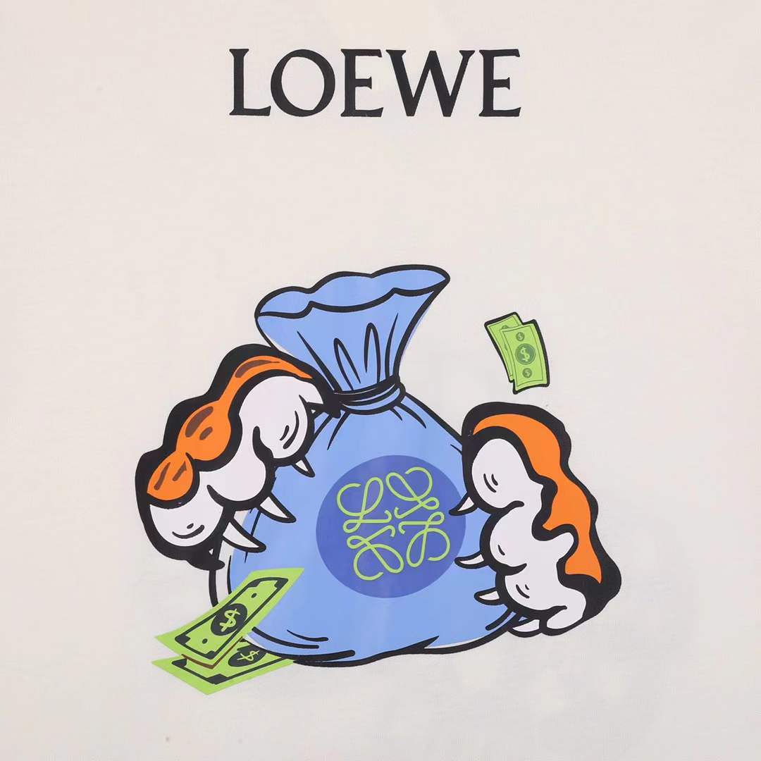 Loewe 'Cat Money' graphic t-shirt White
