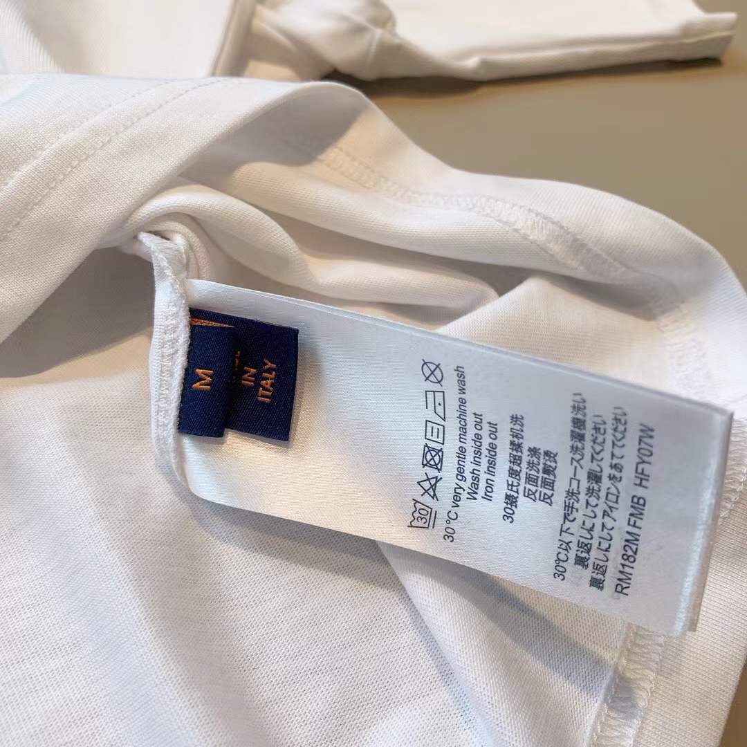 LV KENZO KIDS Girls Ivory Varsity Tiger Cotton T-Shirt