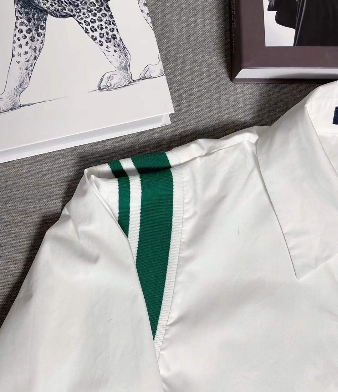 LV KENZO Drawn Varsity cotton regular fit jacket