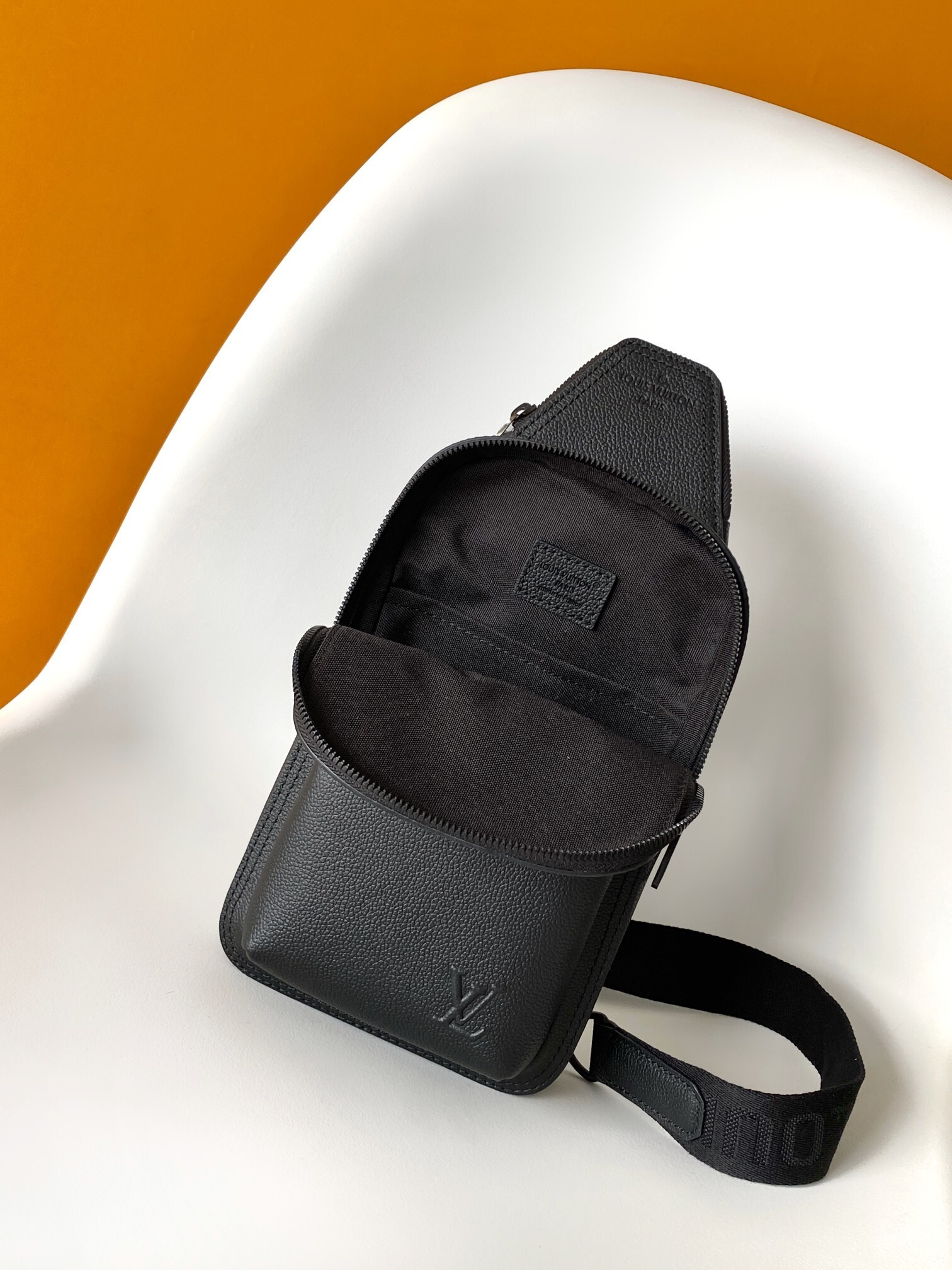 LV designer crossbody sling bag genuine leather