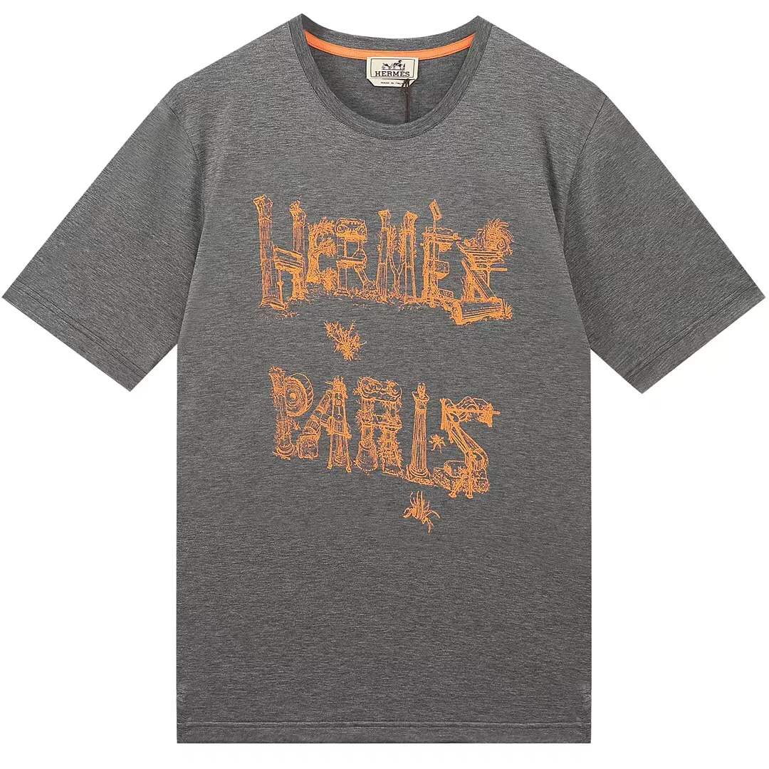 Hermes gray T-shirt