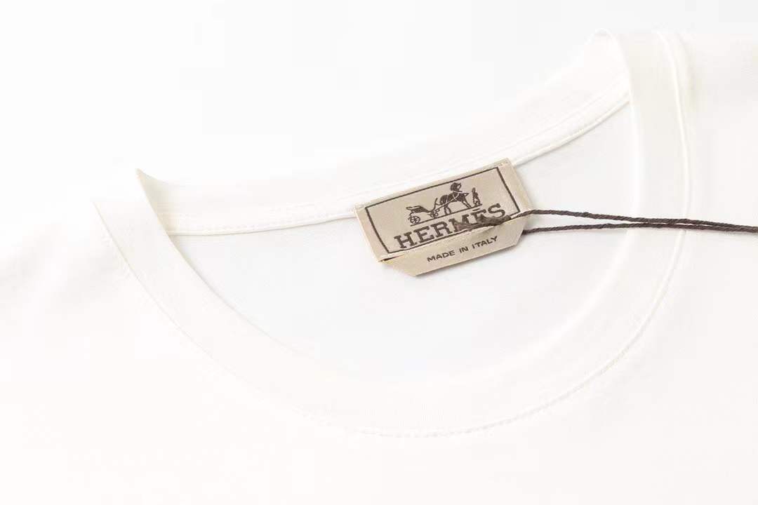 Hermès H'Cheval t-shirt with embroidered details