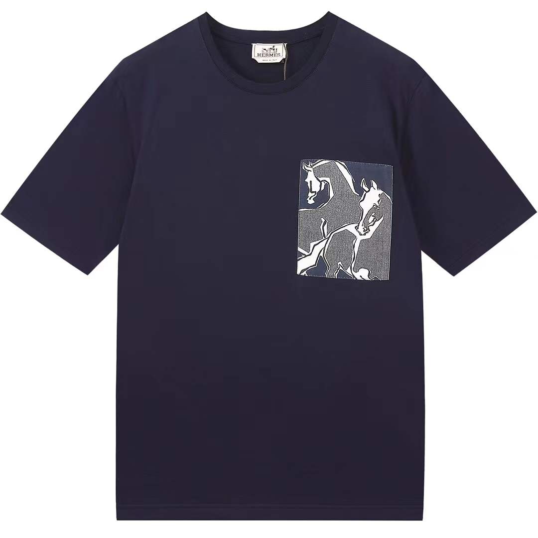 Hermes men's t-shirt from Hermès, featuring a graphic print