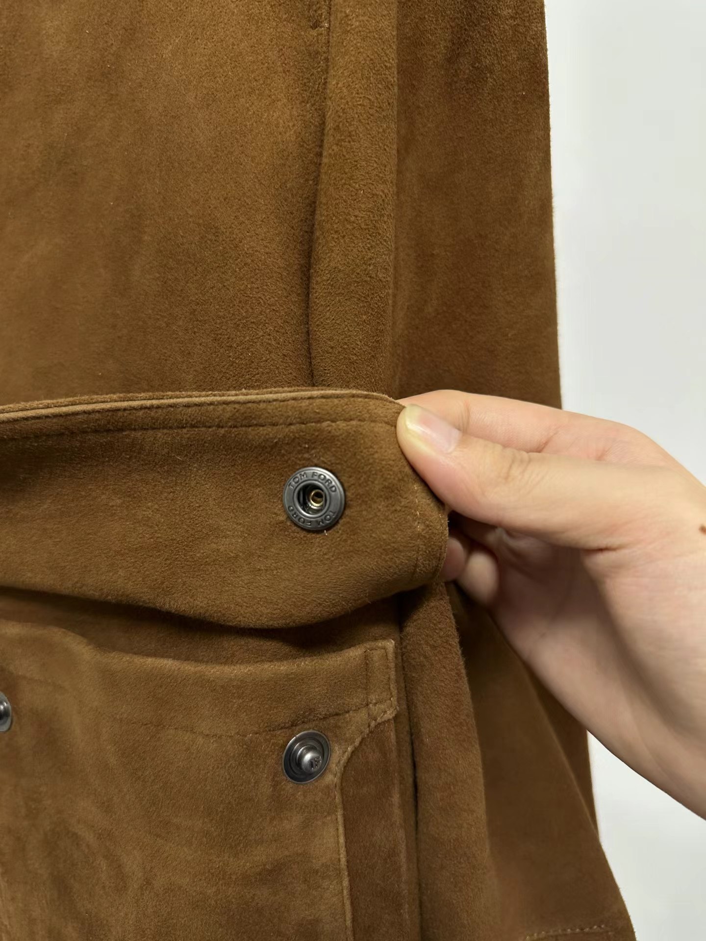 Tom Ford Suede Bomber Jacket