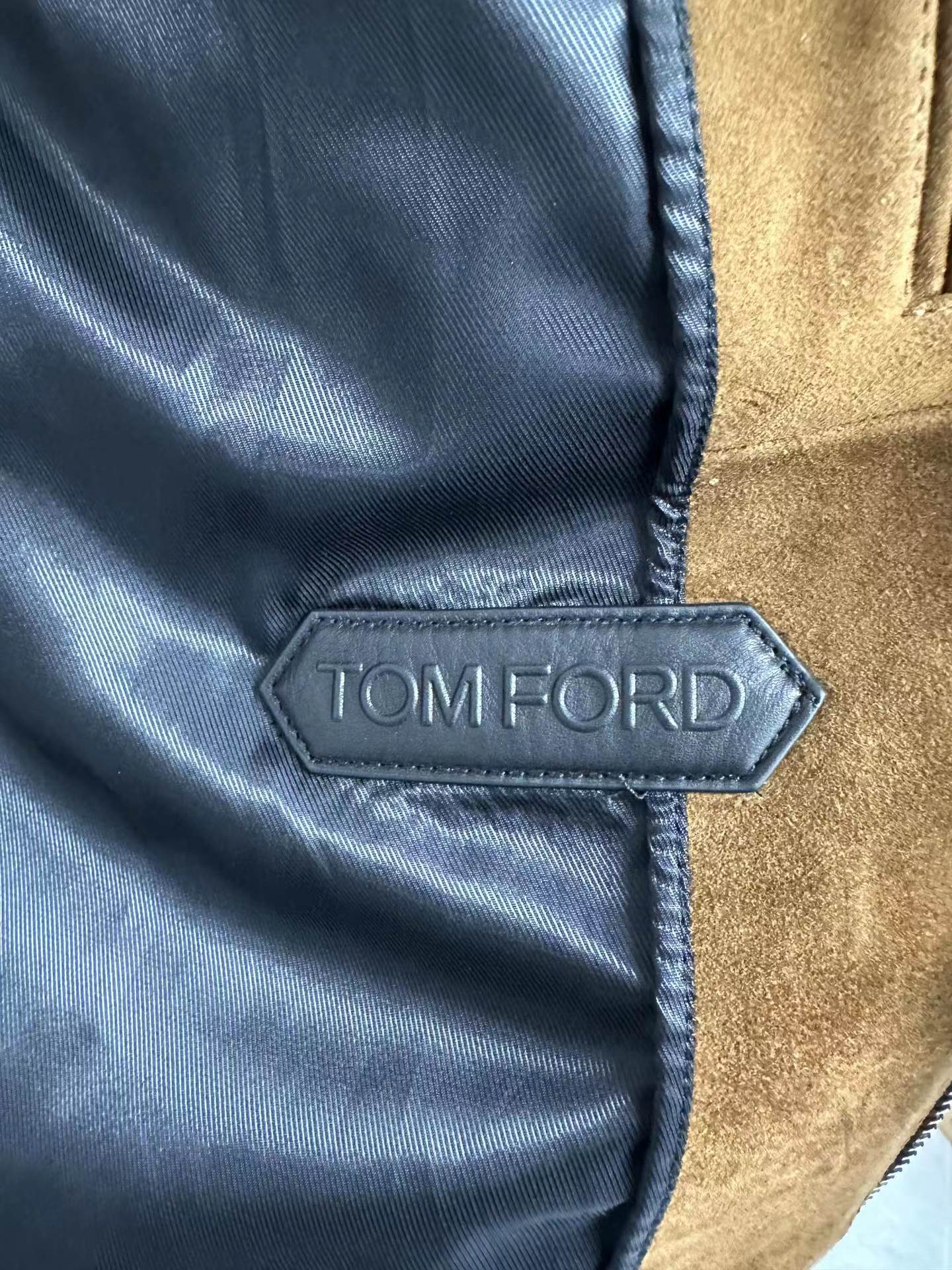 Tom Ford Suede Bomber Jacket
