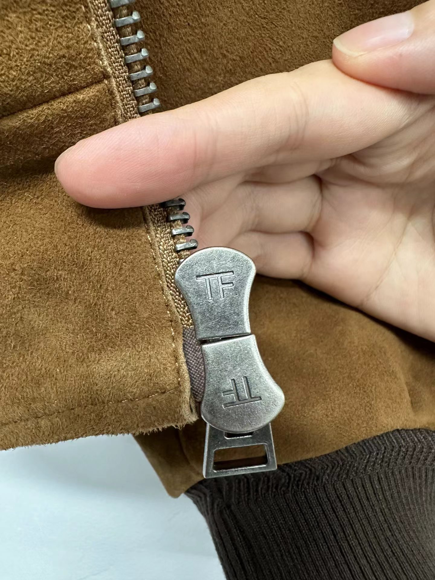 Tom Ford Suede Bomber Jacket