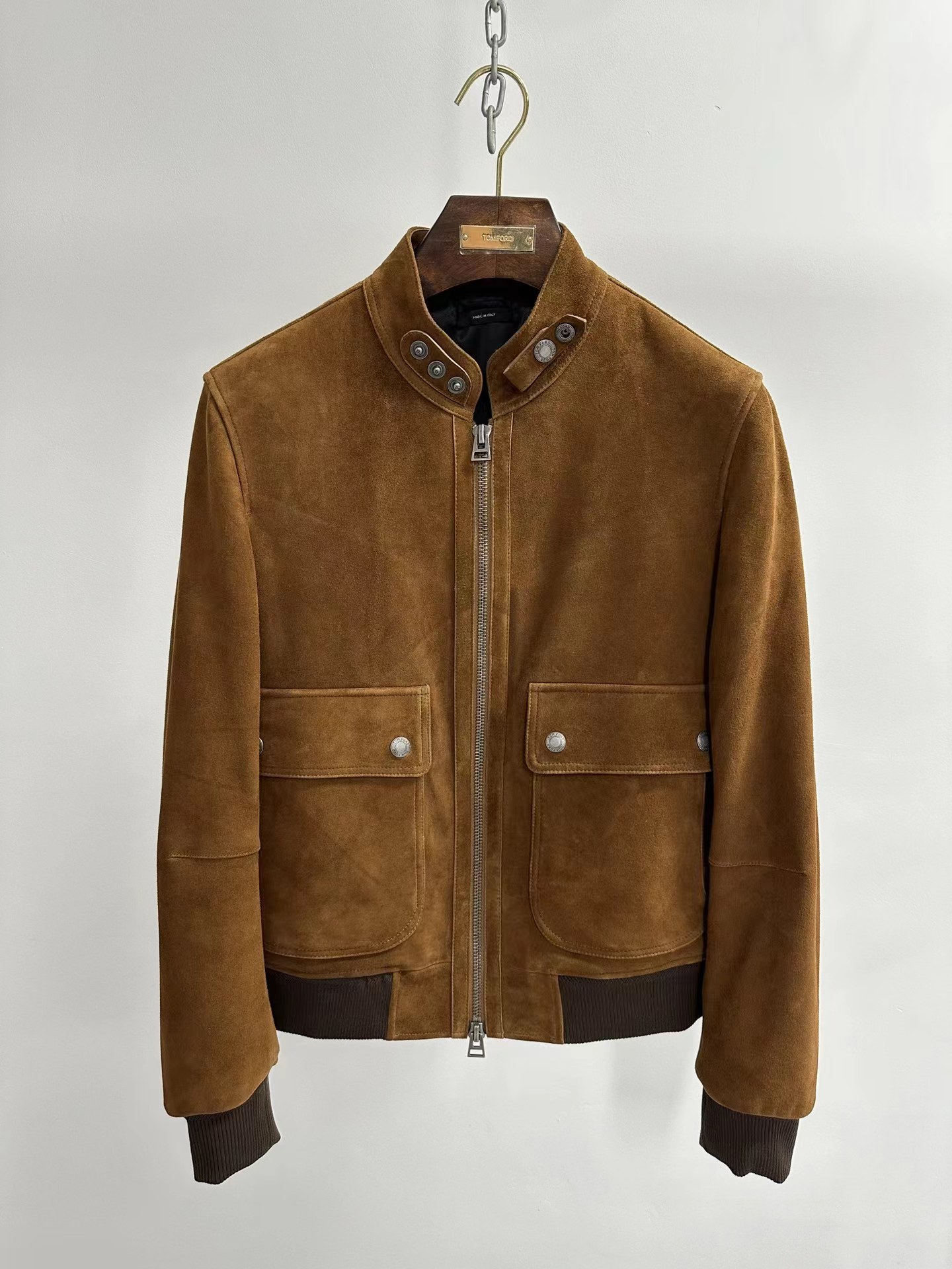 Tom Ford Suede Bomber Jacket