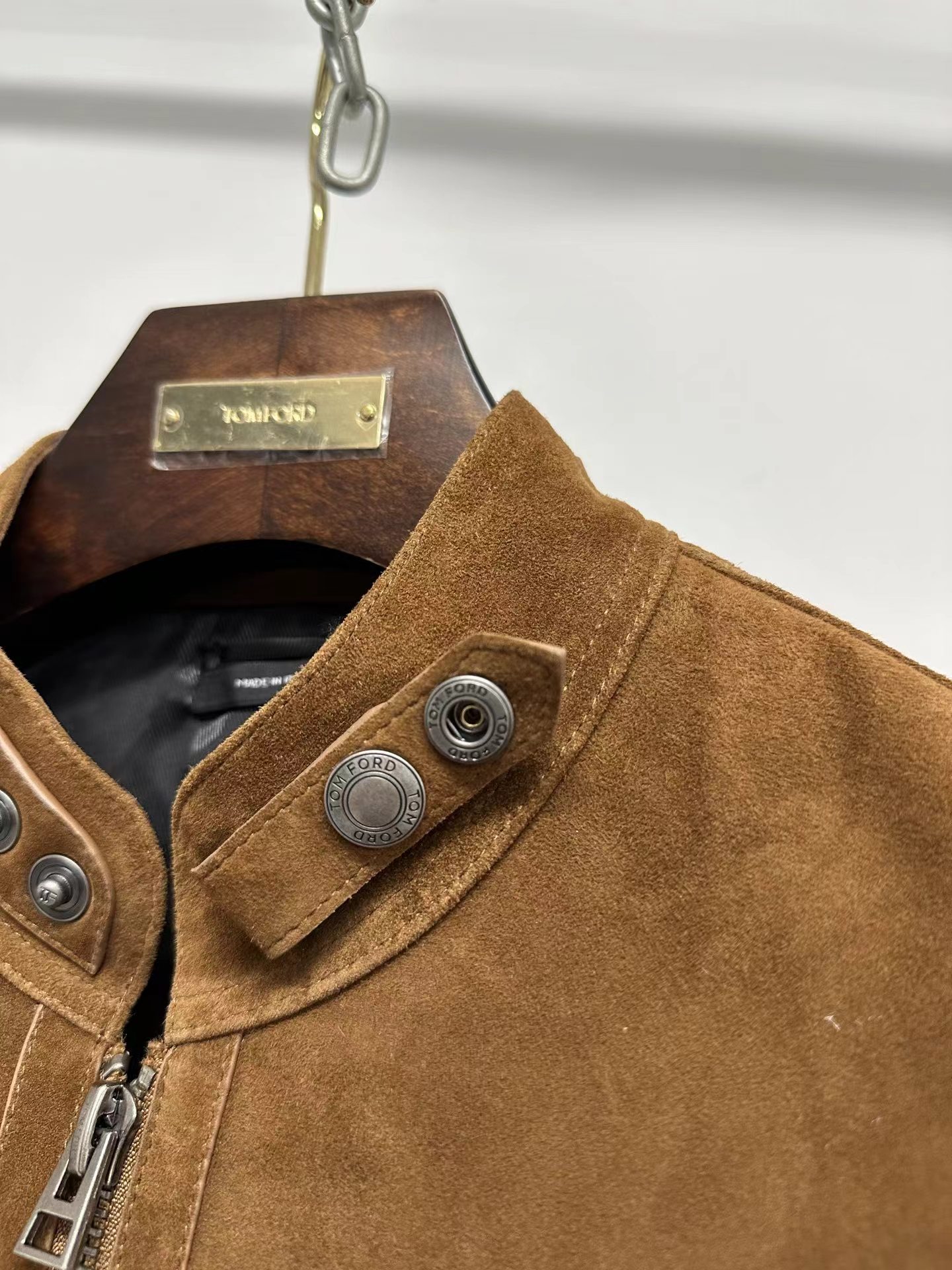 Tom Ford Suede Bomber Jacket