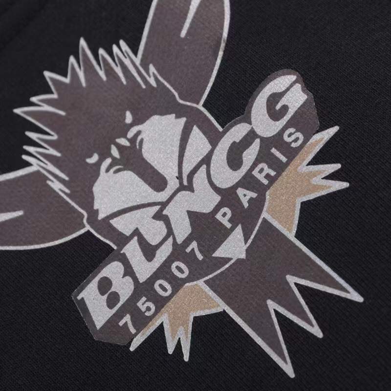 balenciaga black and white tie-dye shorts feature a Balenciaga brand logo