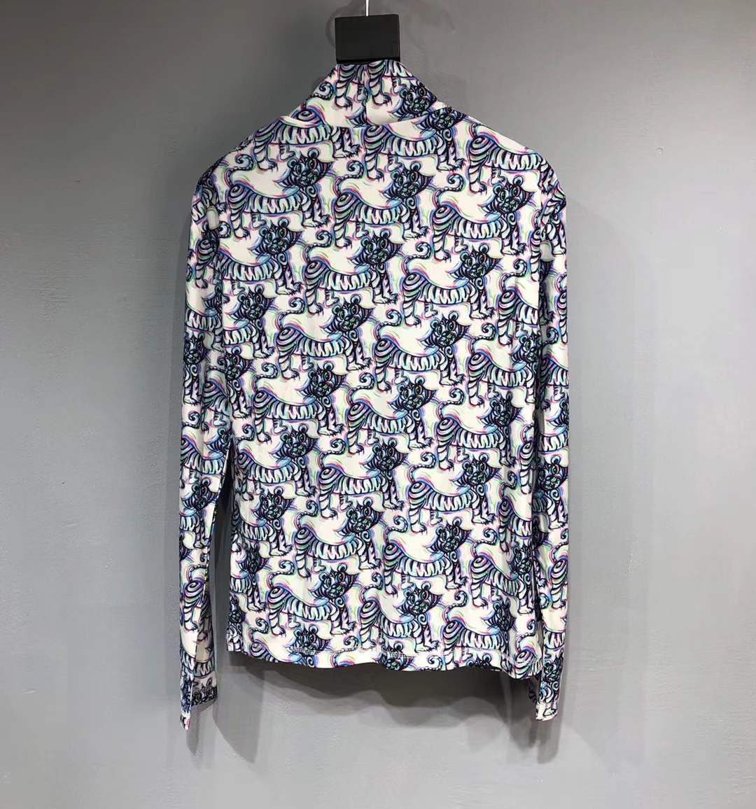 Dior x Kenny Scharf patterned shirt from the Pre-Fall 2021 Menswear collection