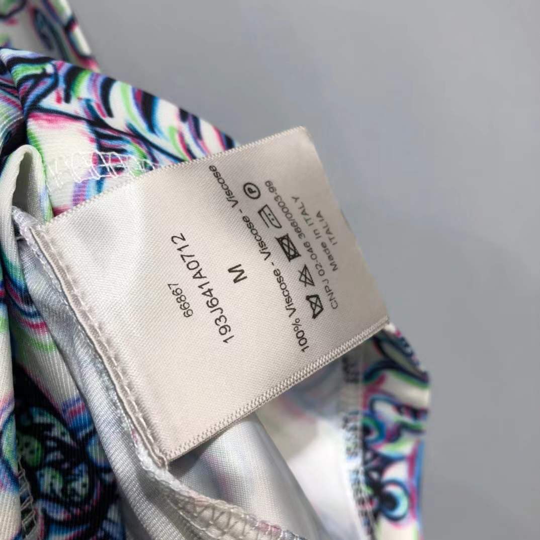 Dior x Kenny Scharf patterned shirt from the Pre-Fall 2021 Menswear collection