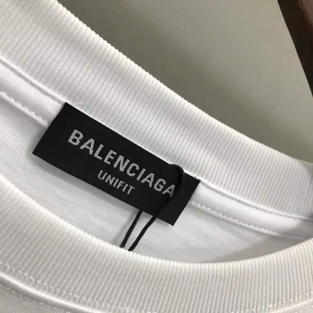 Balenciaga Men's BB Pixel Logo T-shirt