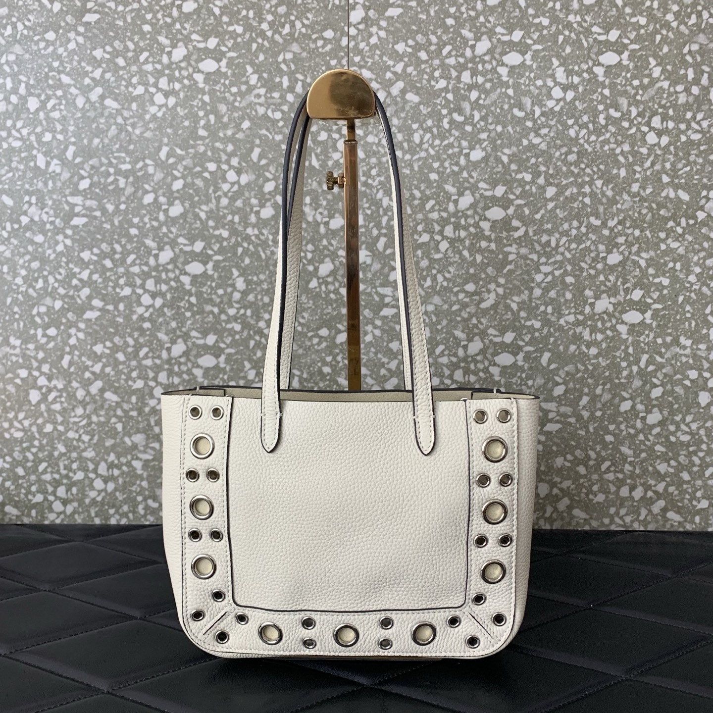 Valentino Garavani Nellcôte mini leather tote bag