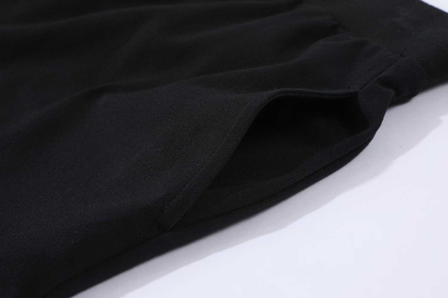 LV Embellished Jersey Shorts featuring a tone-on-tone iridescent rhinestone LV signature on the leg