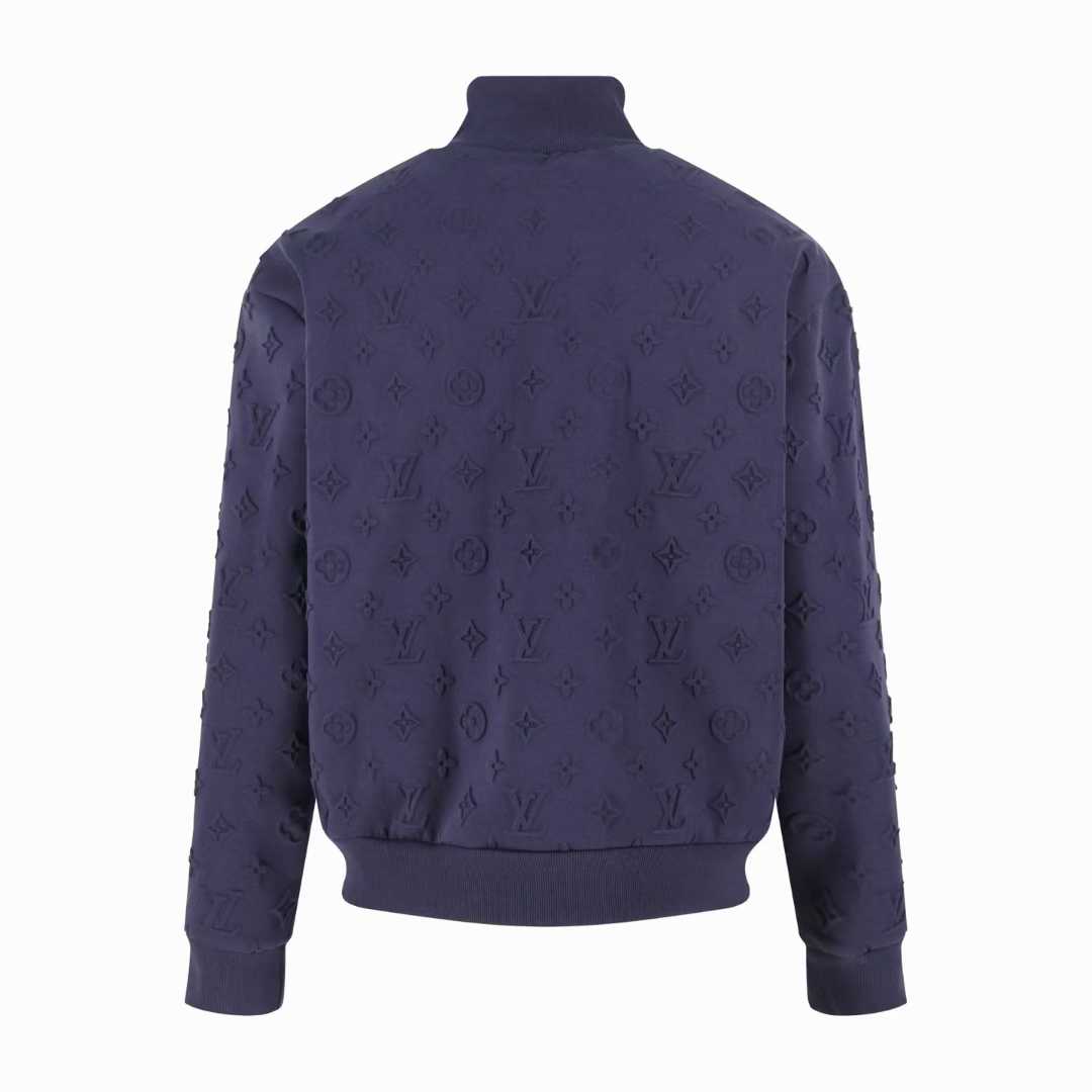 LV Embossed Monogram Jersey Tracksuit Top