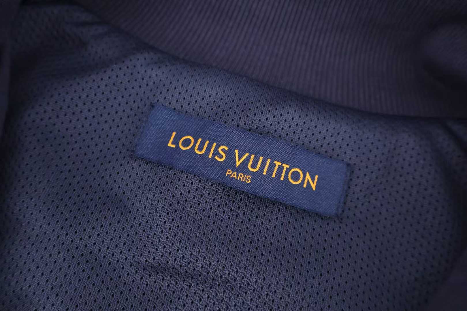 LV Embossed Monogram Jersey Tracksuit Top
