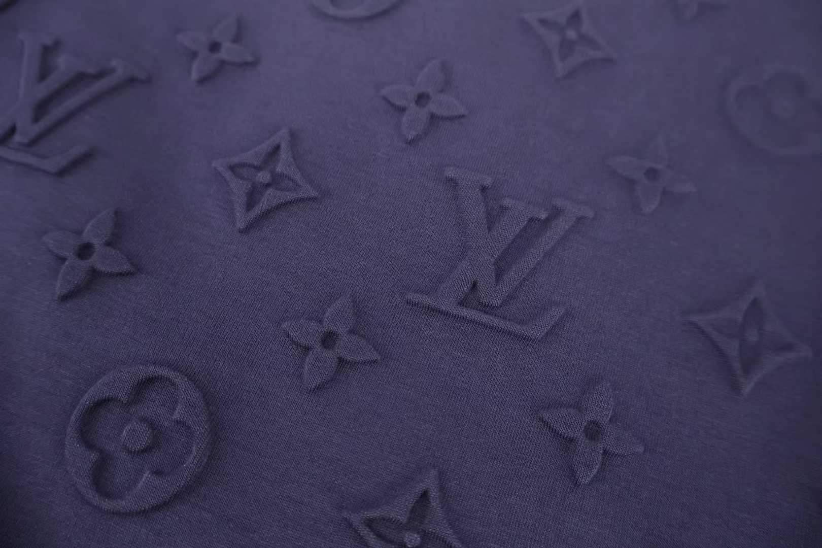 LV Embossed Monogram Jersey Tracksuit Top