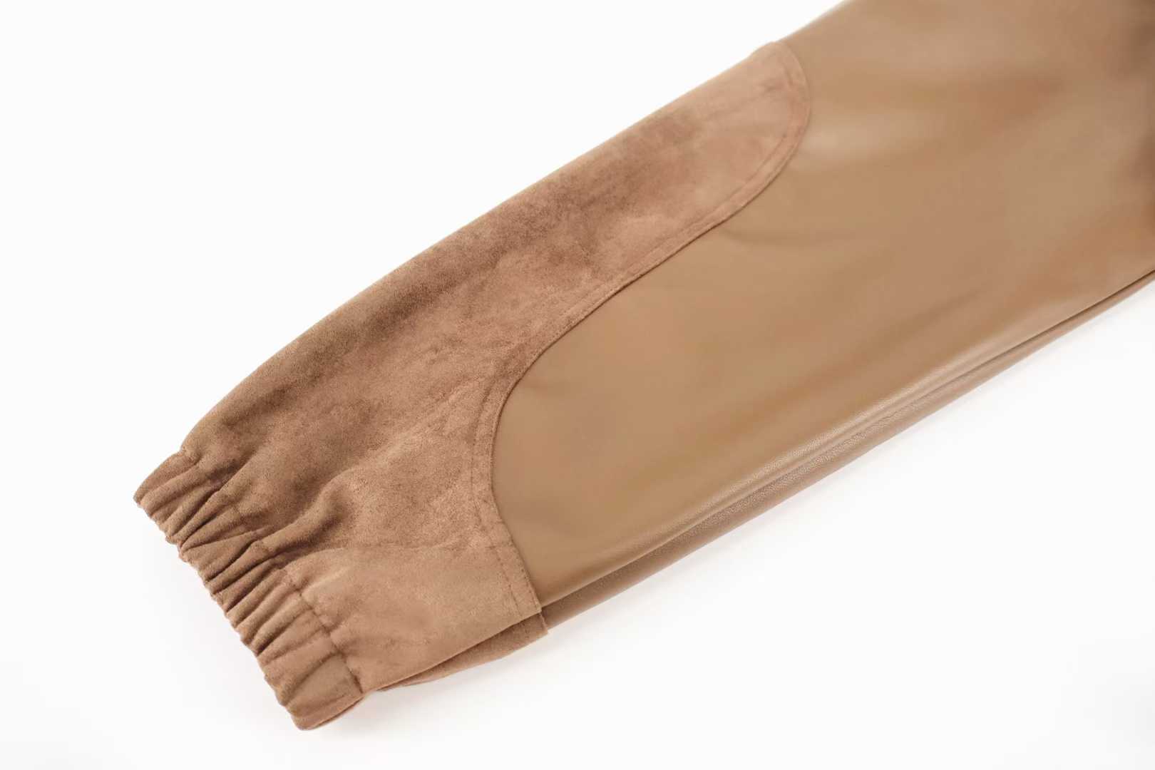 Loewe Bomber Jacket in Nylon and Nappa Lambskin