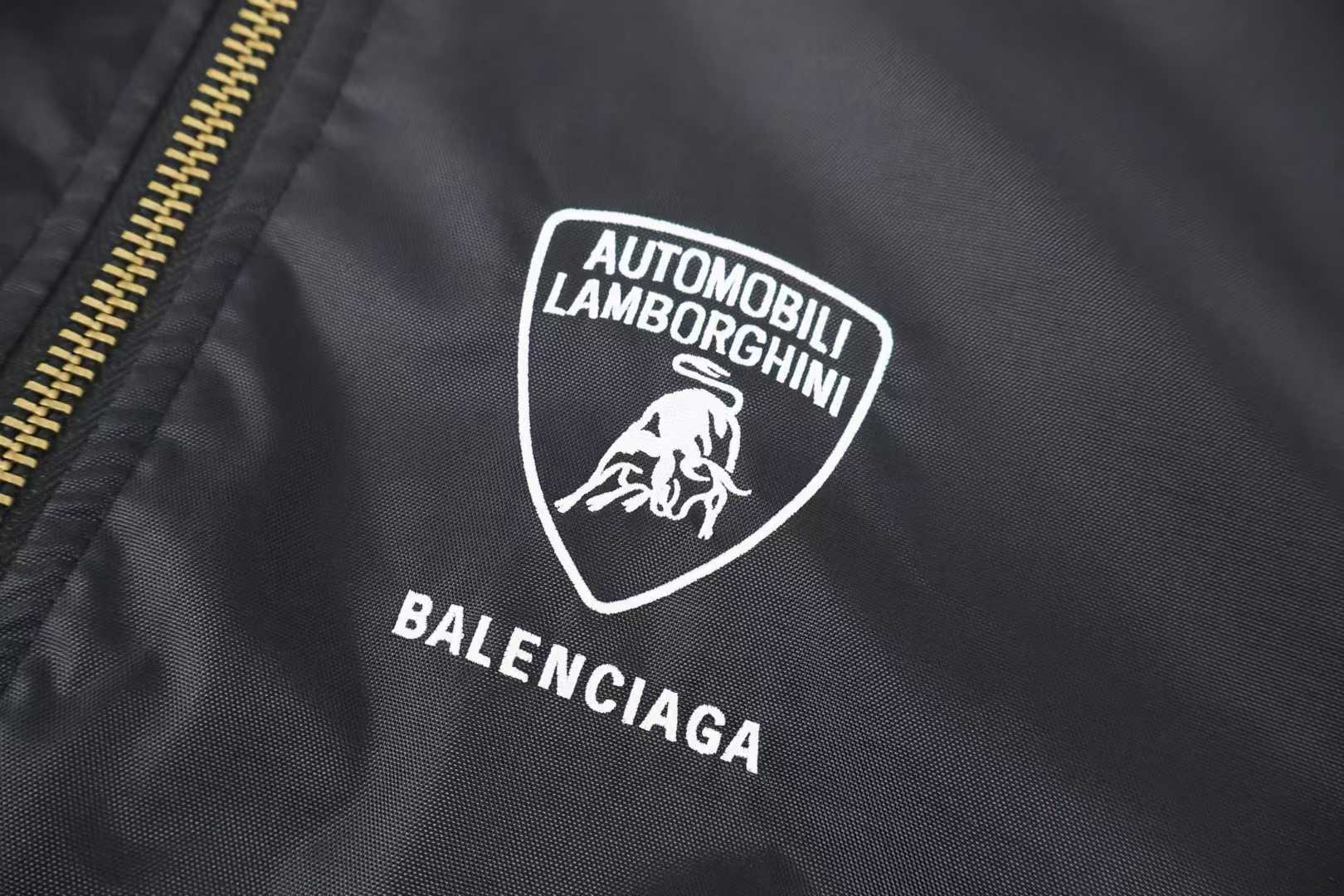 Balenciaga X Automobili Lamborghini Bomber Jacket black
