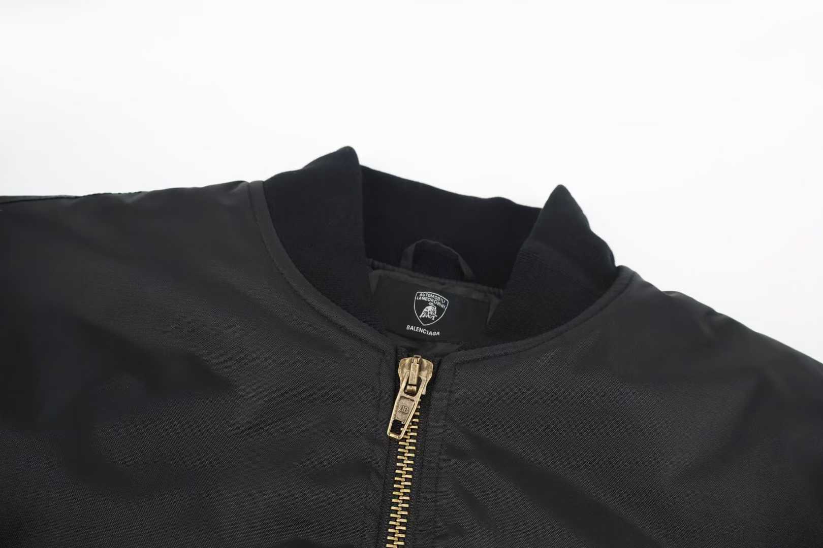 Balenciaga X Automobili Lamborghini Bomber Jacket black