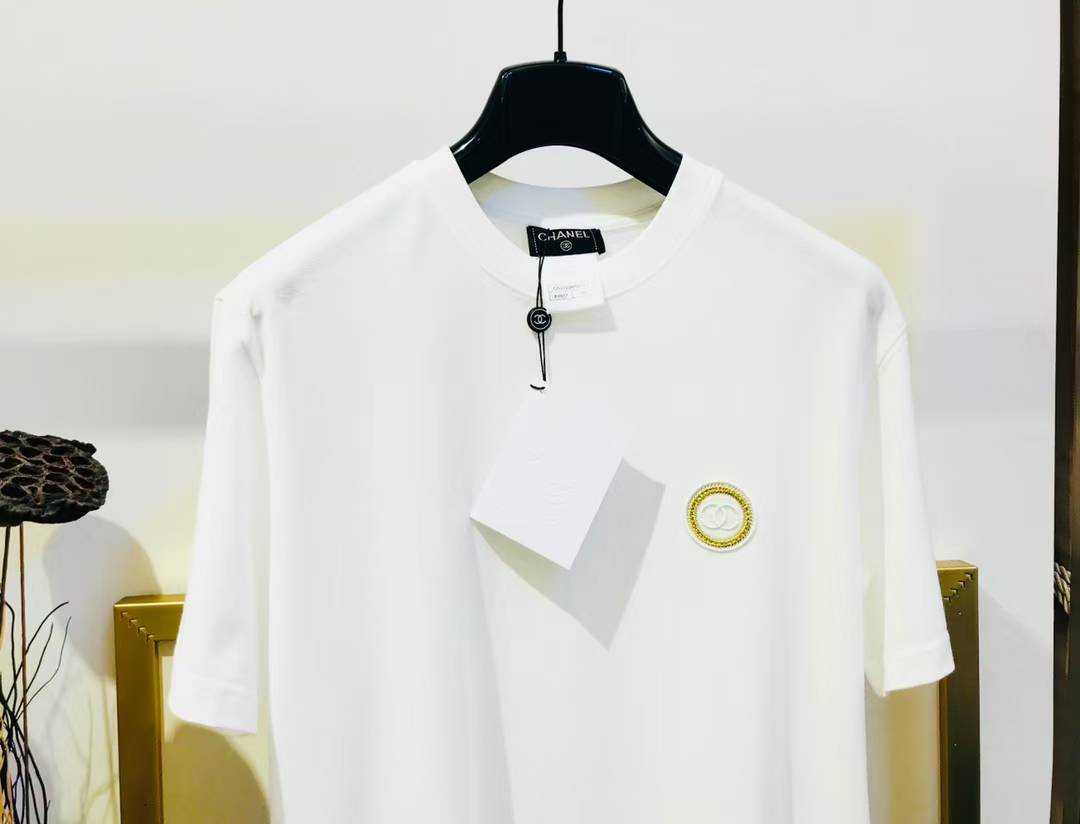 Chanel Jeans Couture white cotton t-shirt