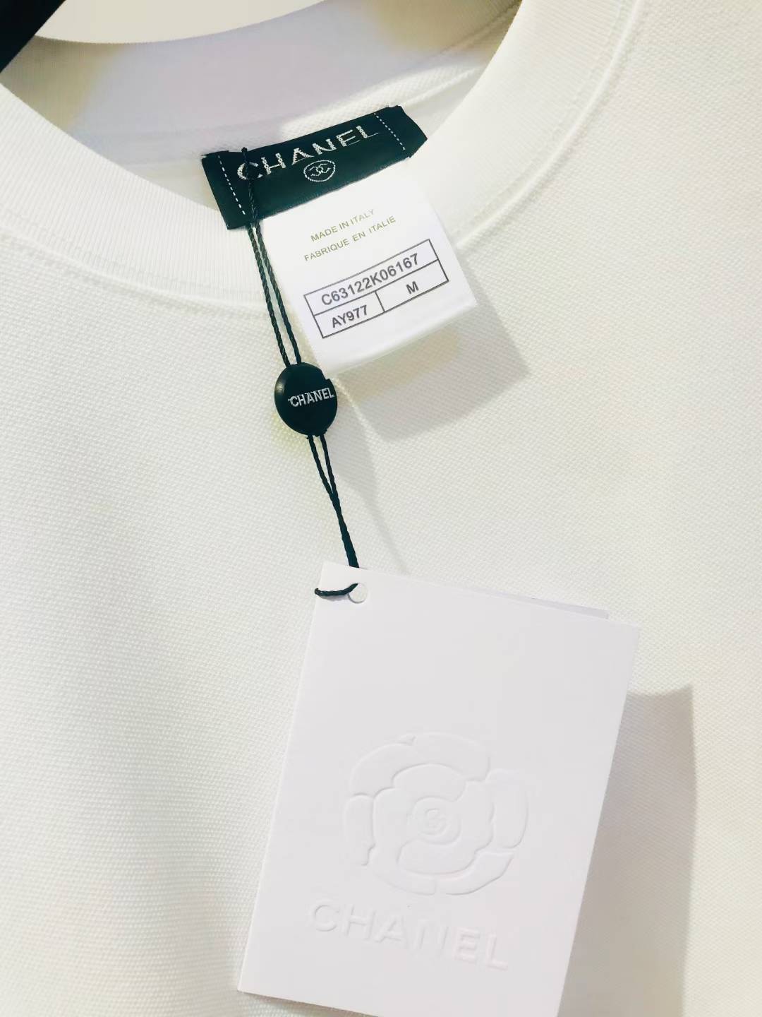 Chanel Jeans Couture white cotton t-shirt