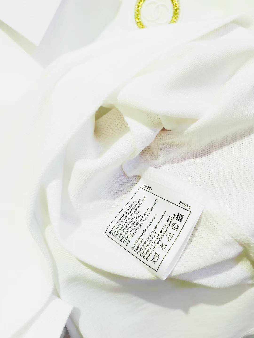 Chanel Jeans Couture white cotton t-shirt