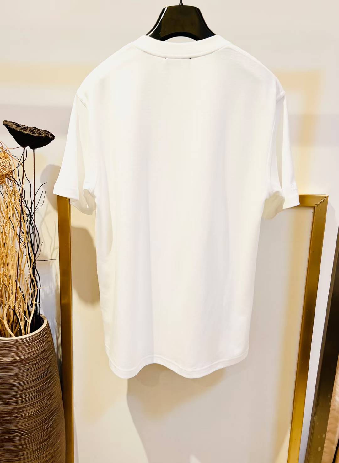 chanel white cotton t-shirt