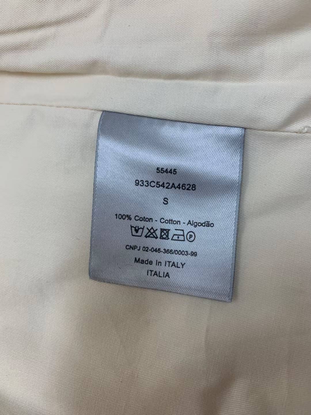 Dior zipped track jacket