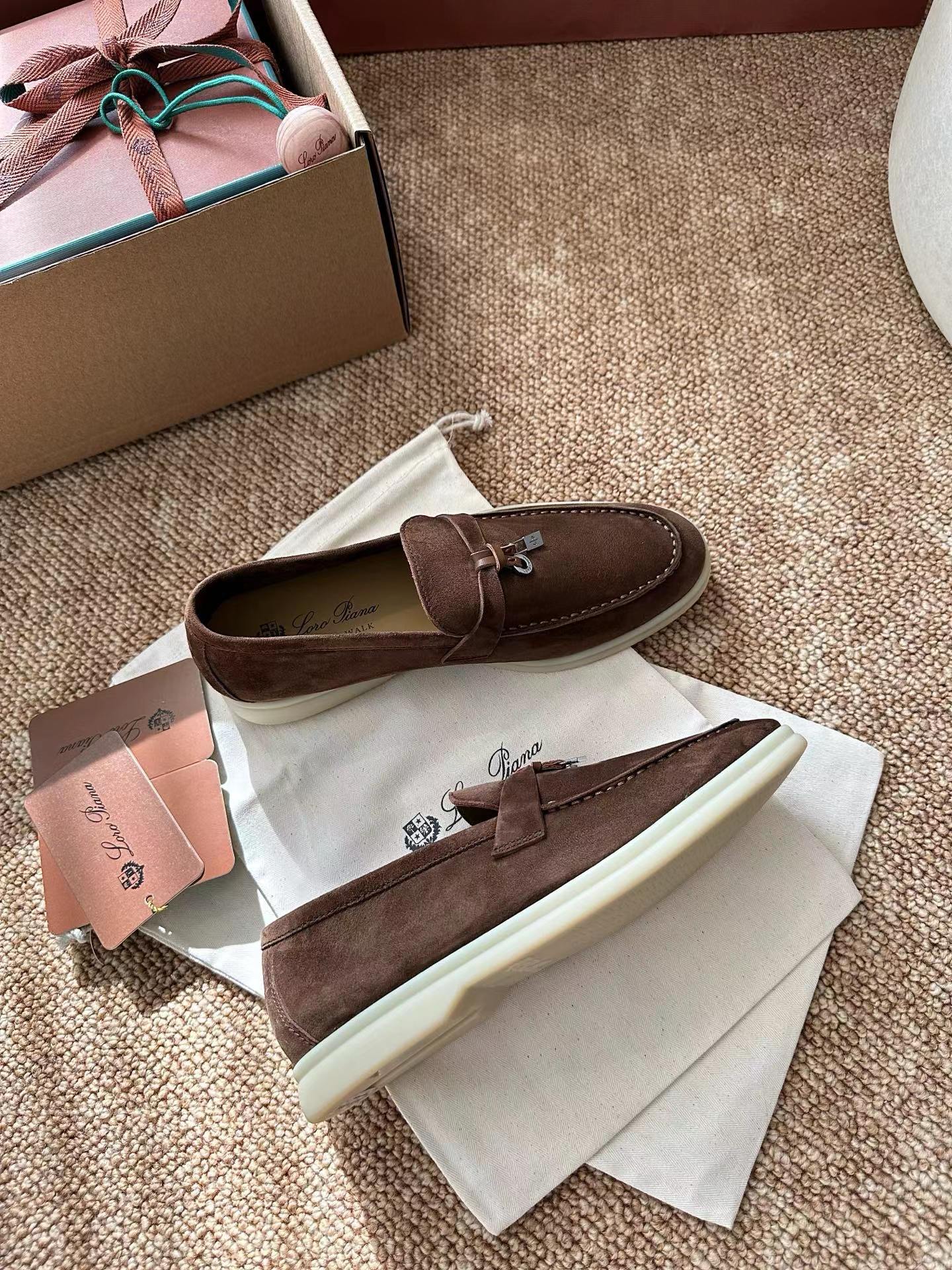 Loro Piana Summer Charms Walk loafers