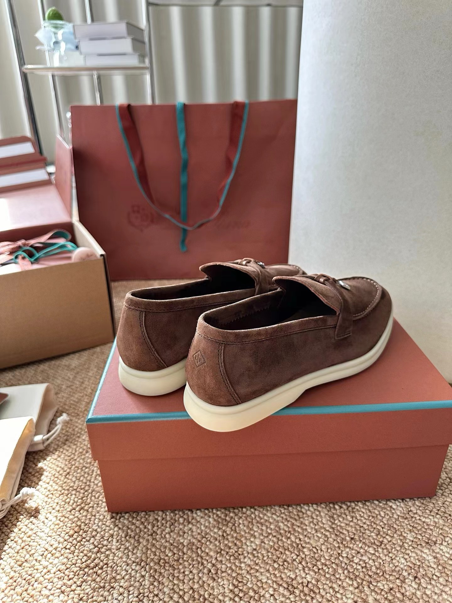 Loro Piana Summer Charms Walk loafers