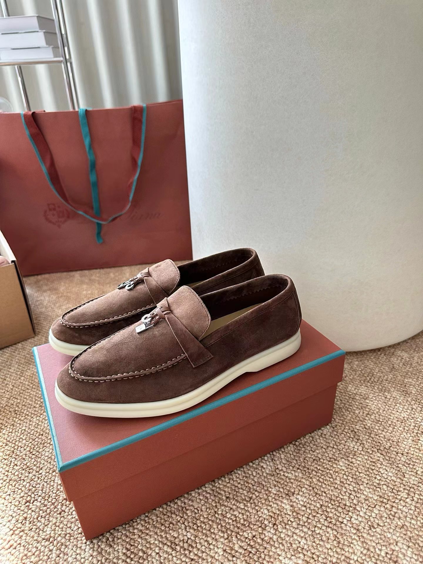 Loro Piana Summer Charms Walk loafers