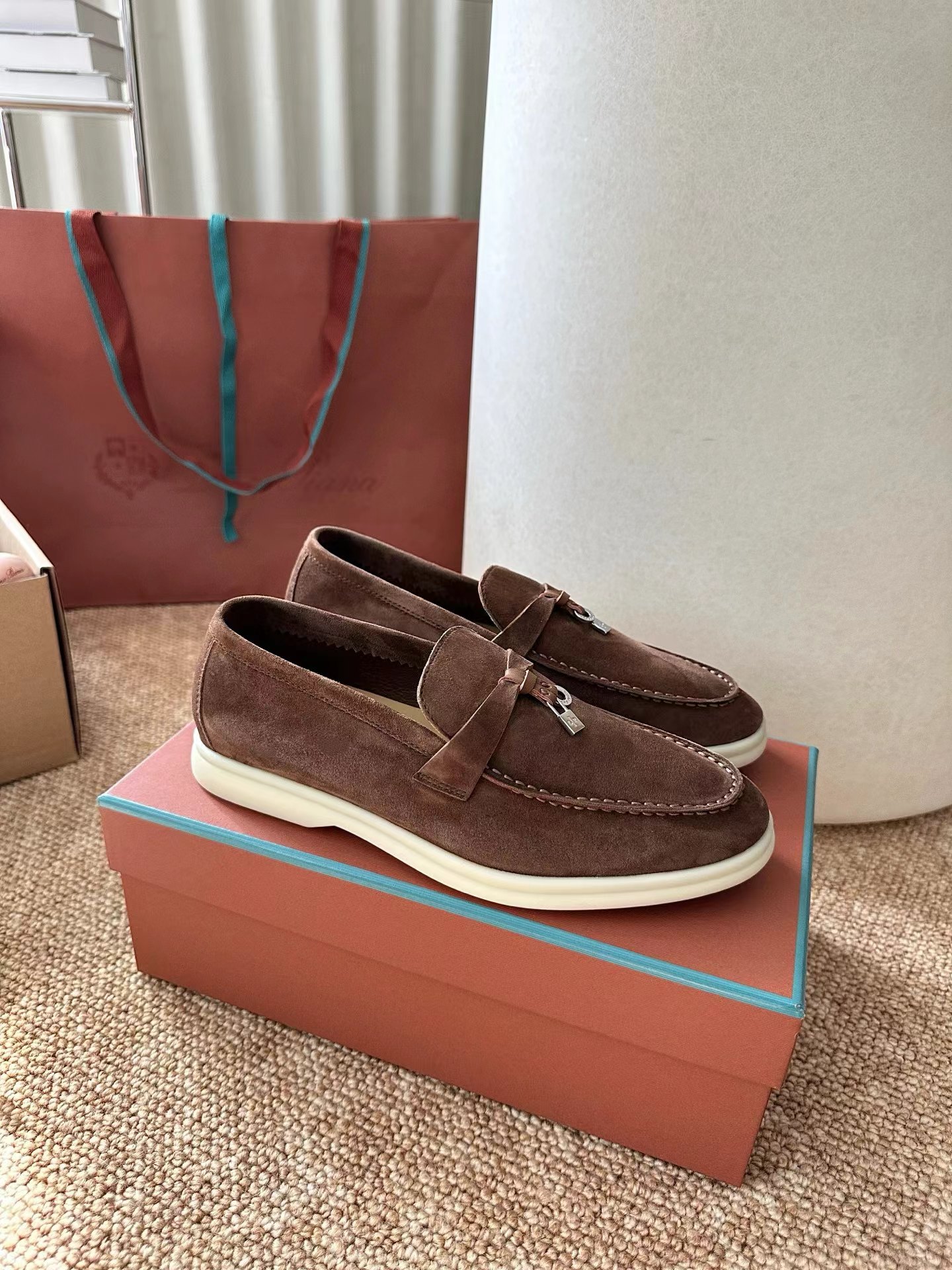 Loro Piana Summer Charms Walk loafers